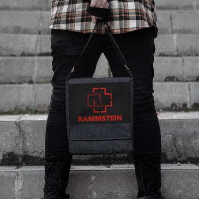 کیف دوشی چی چاپ طرح گروه متال رامشتاین rammstein