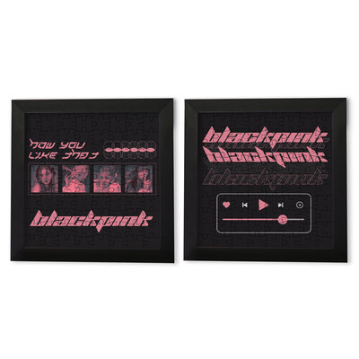 تابلو پازل طرح Black pink کد Blink مجموعه بلک پینک